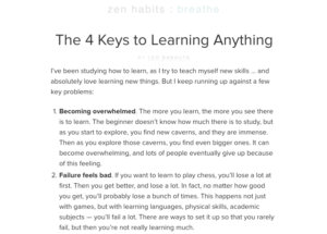 Zen Habits