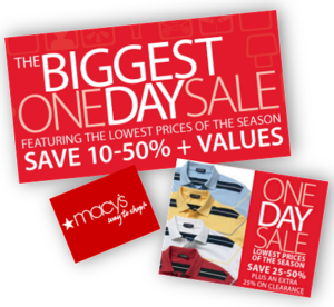 One day sale